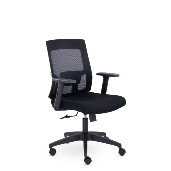 Кресло Комфорт UTFC Кофу М-231 черный пластик (черный)