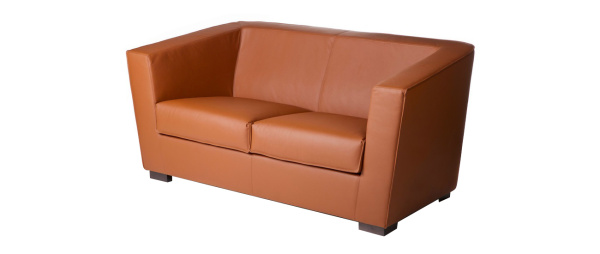 Диван двухместный с подлокотниками Хебе