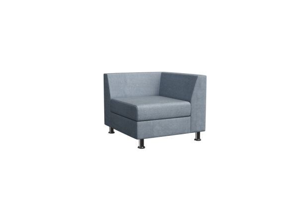 Prime Секция с подлокотником одноместная левая PR.SP-1 (L) Enzo 994 750х770х720