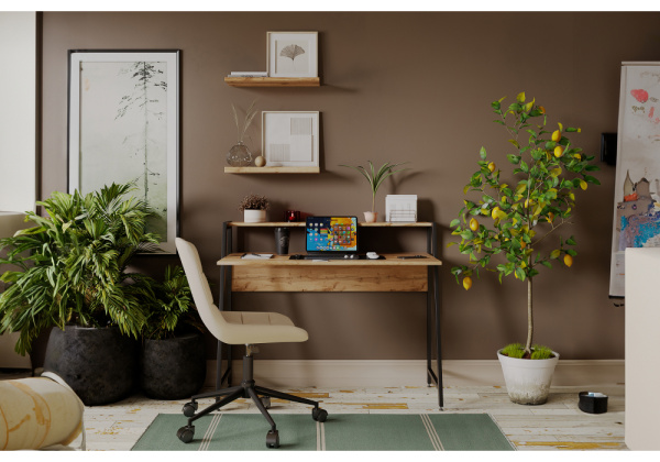 Офисное кресло Честер бежевый / черный