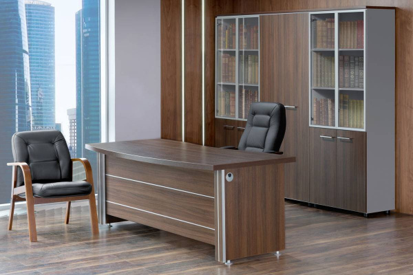 Кабинет руководителя BELFAST темный дуб