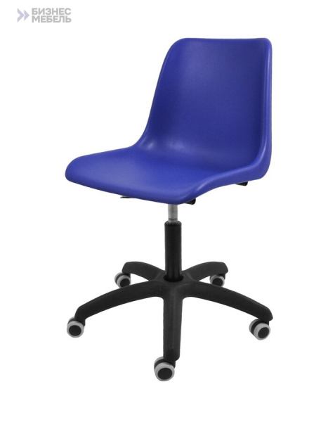 Кресло Vicenza SW на черной крестовине Somalia синий