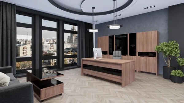 Кабинет руководителя Акцент Темный шимо Кабинет руководителя Акцент Темный шимо