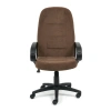 Кресло СН747 флок , коричневый, 6
