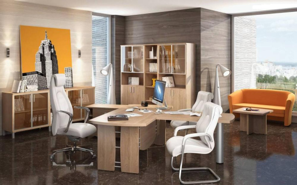 Кабинет руководителя BORN Дуб девон