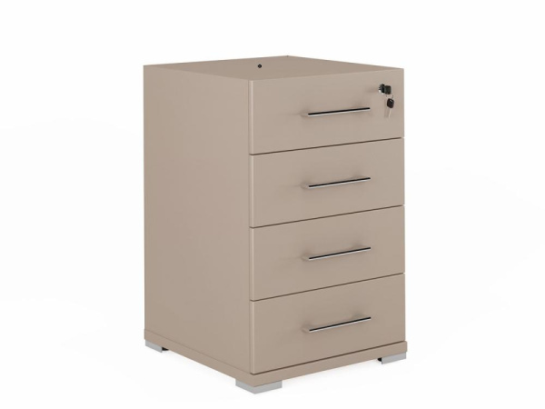 Тумба опорная 4 ящика (имеет отверстие в верхней крышке изделия) JNO202 Тумба опорная 4 ящика (имеет отверстие в верхней крышке изделия) JNO202