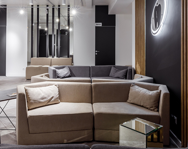 Модульный диван двухместный Element 112x67x71