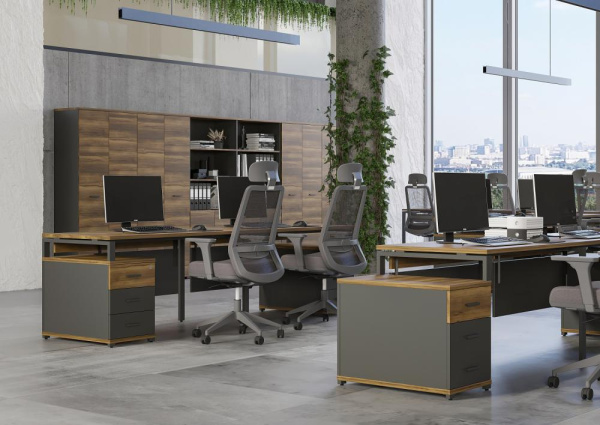 Мебель для персонала Concept Сандал Янтарный Мебель для персонала Concept Сандал Янтарный