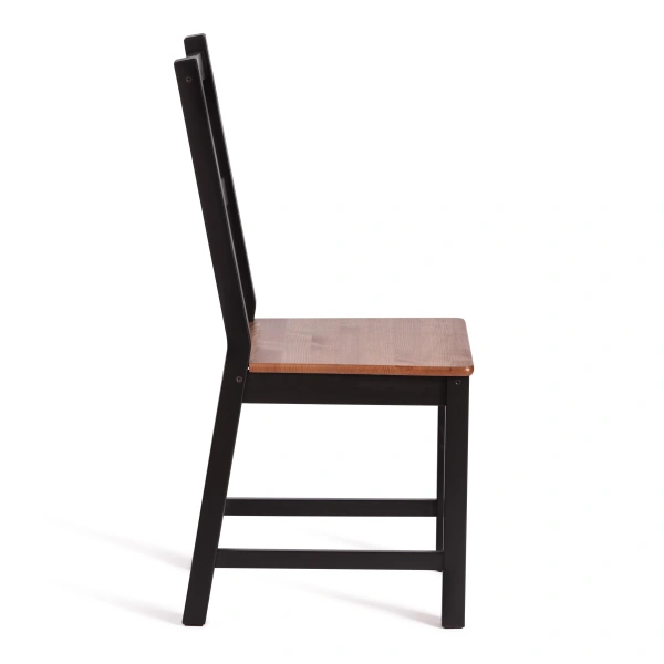 Стул Соната / Sonata chair массив сосны, 41х50х95 см, антик/чёрный
