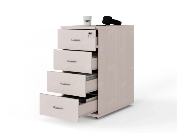 UNITY PТ2 ДУБ МОЛОЧНЫЙ Тумба с ящиками 400х600х750