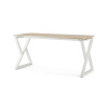 Стол офисный Kobor W-100/60 white/natural