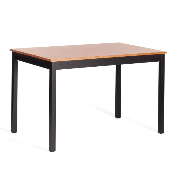 Обеденный комплект Соната (стол + 4 стула) / Sonata dining set массив сосны, стол: 120х75х73см стул :41х50х95см, антик/чёрный