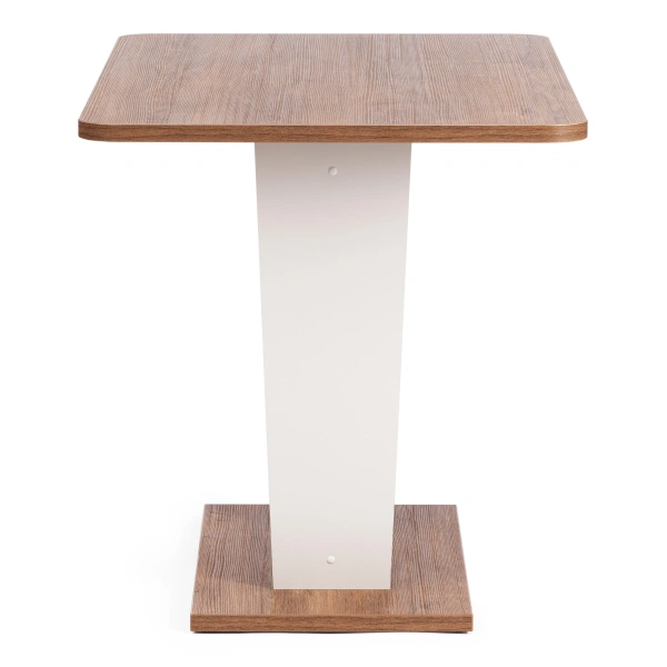 Стол обеденный TIBI нераздвижной ЛДСП, 68,6 х 110 х 75 см, Дуб Канзас/Пепел