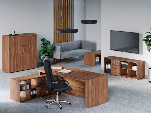 Кабинет руководителя Solid орех селект Кабинет руководителя Solid орех селект