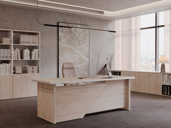 Кабинет руководителя Zoom дуб шамони светлый Кабинет руководителя Zoom дуб шамони светлый