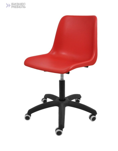 Кресло Vicenza SW на черной крестовине Somalia красный