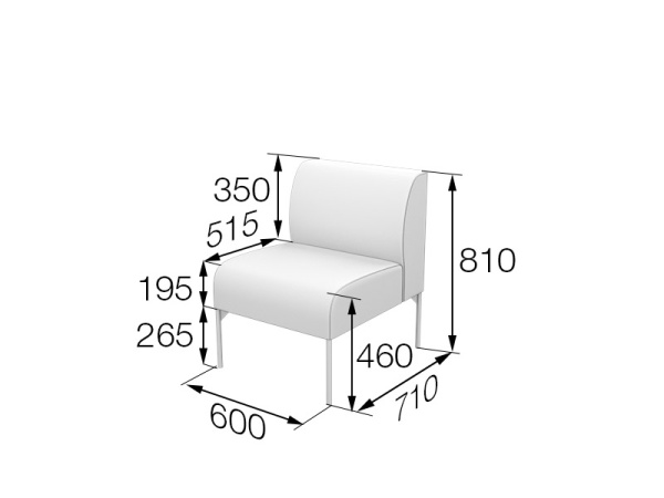 MVK60927 Модуль 1-местный Brd1 Sherlock grey MVK60927 Модуль 1-местный Brd1 Sherlock grey