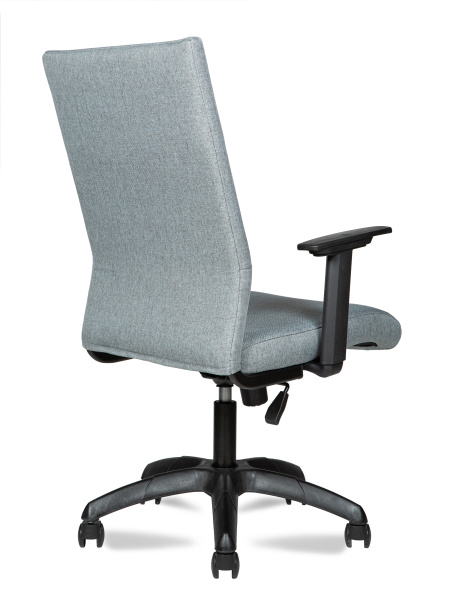 Кресло офисное Клерк 709 Америка короткий Kiton 06 серый