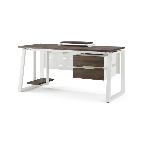 Стол компьютерный Kobor KTS1-80/60 white/charlston Стол компьютерный Kobor KTS1-80/60 white/charlston