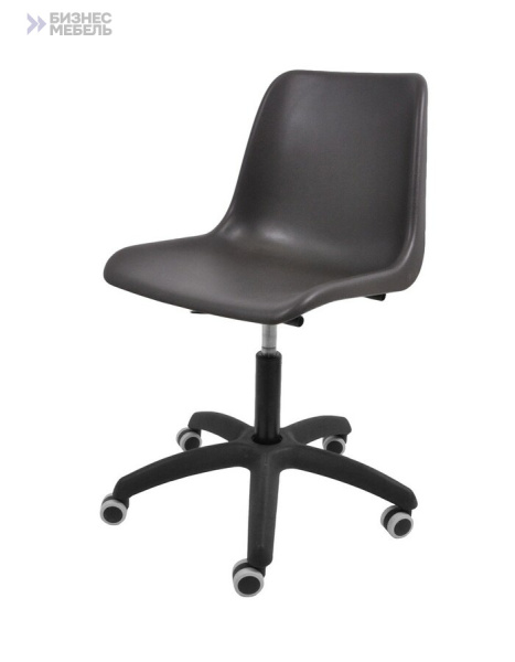 Кресло Vicenza SW на черной крестовине Somalia коричневый