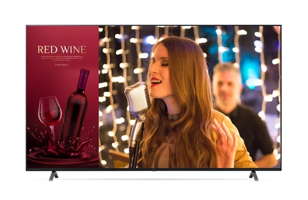 Коммерческий телевизор LG 75UN640S 3840х2160,330кд/м2,webOS22