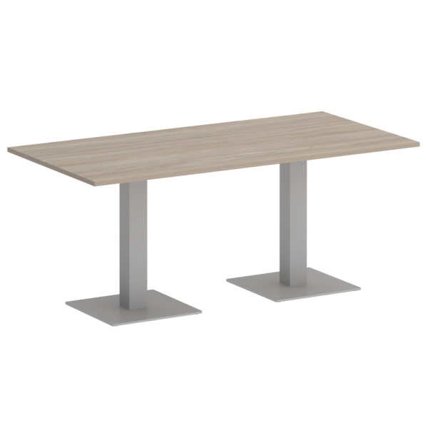 Home Office Стол прямоугольный VR.SP-5-180.2 Дуб Аттик/Металл Серый 1800*900*753 Home Office Стол прямоугольный VR.SP-5-180.2 Дуб Аттик/Металл Серый 1800*900*753