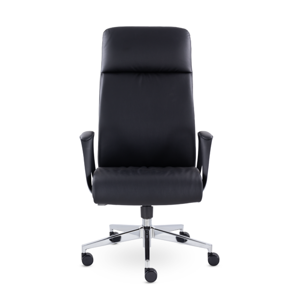 Кресло для руководителя UTFC Онтарио М-105 пластик/хром (черный)