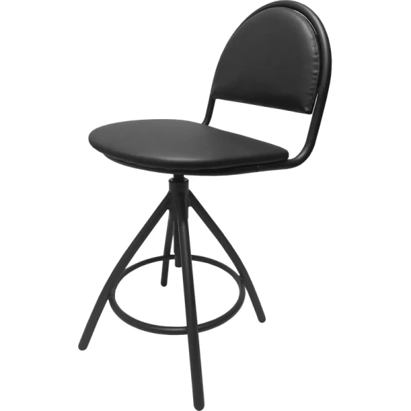 Стул лабораторный КО_EChair 232 PU (РС 61Т1/61) к/з черный, винт
