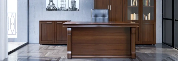 Кабинет руководителя LION темный орех