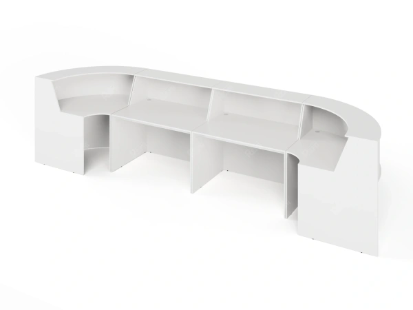 UNITY РРП7-10-44-B Симметричный двойной ресепшн узкий 4400х1000х1150