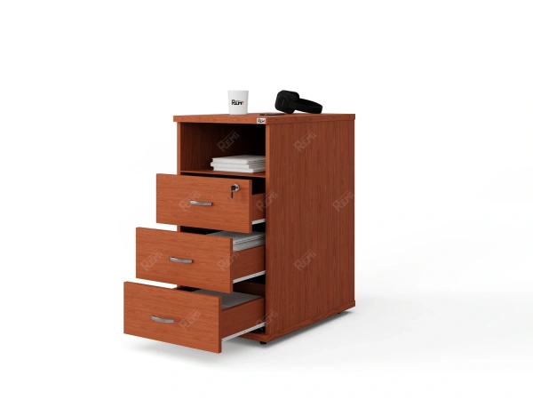 UNITY РТ-6 ОРЕХ ИТАЛЬЯНСКИЙ Тумба с ящиками 400x600x750