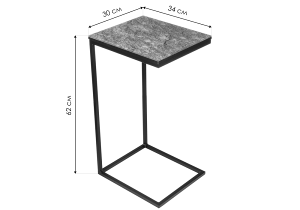 Журнальный стол Геркулес королевский мрамор Журнальный стол Геркулес королевский мрамор