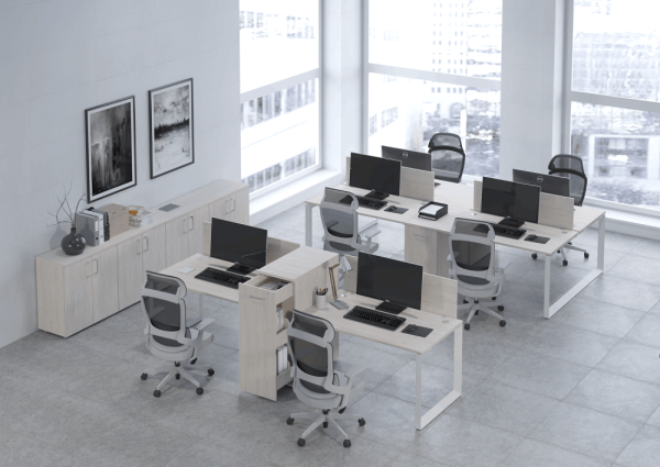 Мебель для персонала Onix Денвер Светлый Мебель для персонала Onix Денвер Светлый