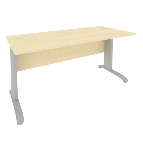 Riva Metal-L Стол письменный ПЛ.СП-4 Клен/Металл Серый 1600x720x750