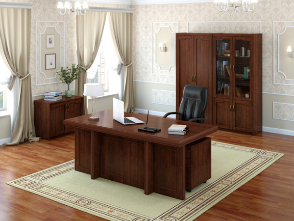 Кабинет руководителя Harvard дуб коньяк