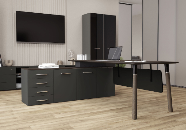 Кабинет руководителя Fresco Дуб Темный Кабинет руководителя Fresco Дуб Темный