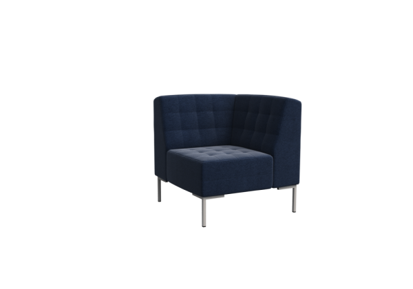 Forest Секция угловая FR-U-01 Kardif 028/Металл Серый 79х79х84см