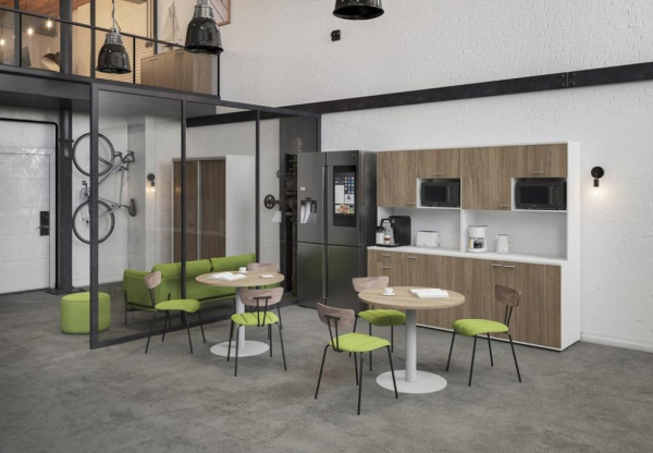 Мебель для персонала Sigma дуб темный Мебель для персонала Sigma дуб темный