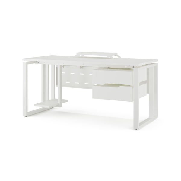 Стол офисный Kobor O2-140/80 white/premium Стол офисный Kobor O2-140/80 white/premium