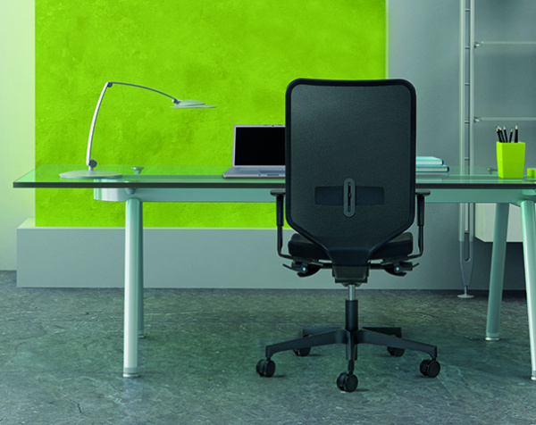 Офисное кресло Flex с высокой спинкой из сетки на крестовине с колесами 60x53x105 Офисное кресло Flex с высокой спинкой из сетки на крестовине с колесами 60x53x105