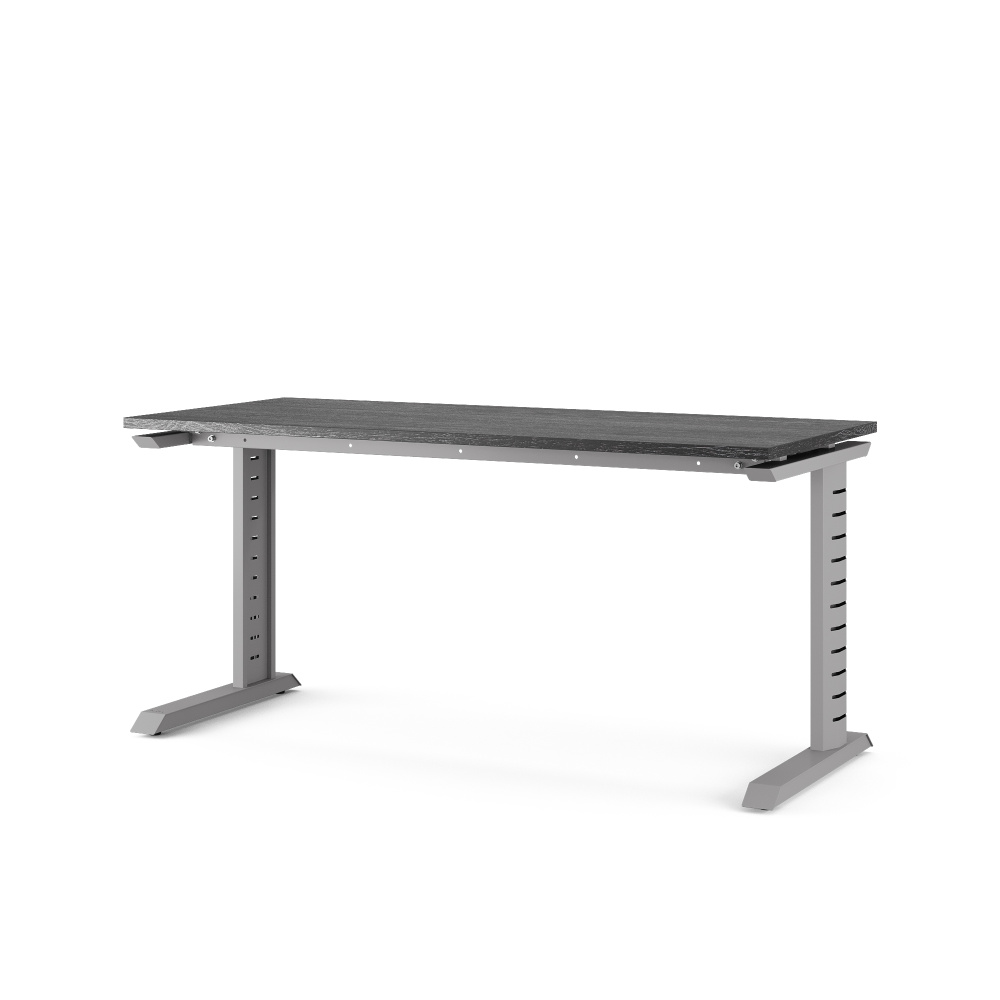 Стол офисный Kobor L2-80/70 aluminum/wood