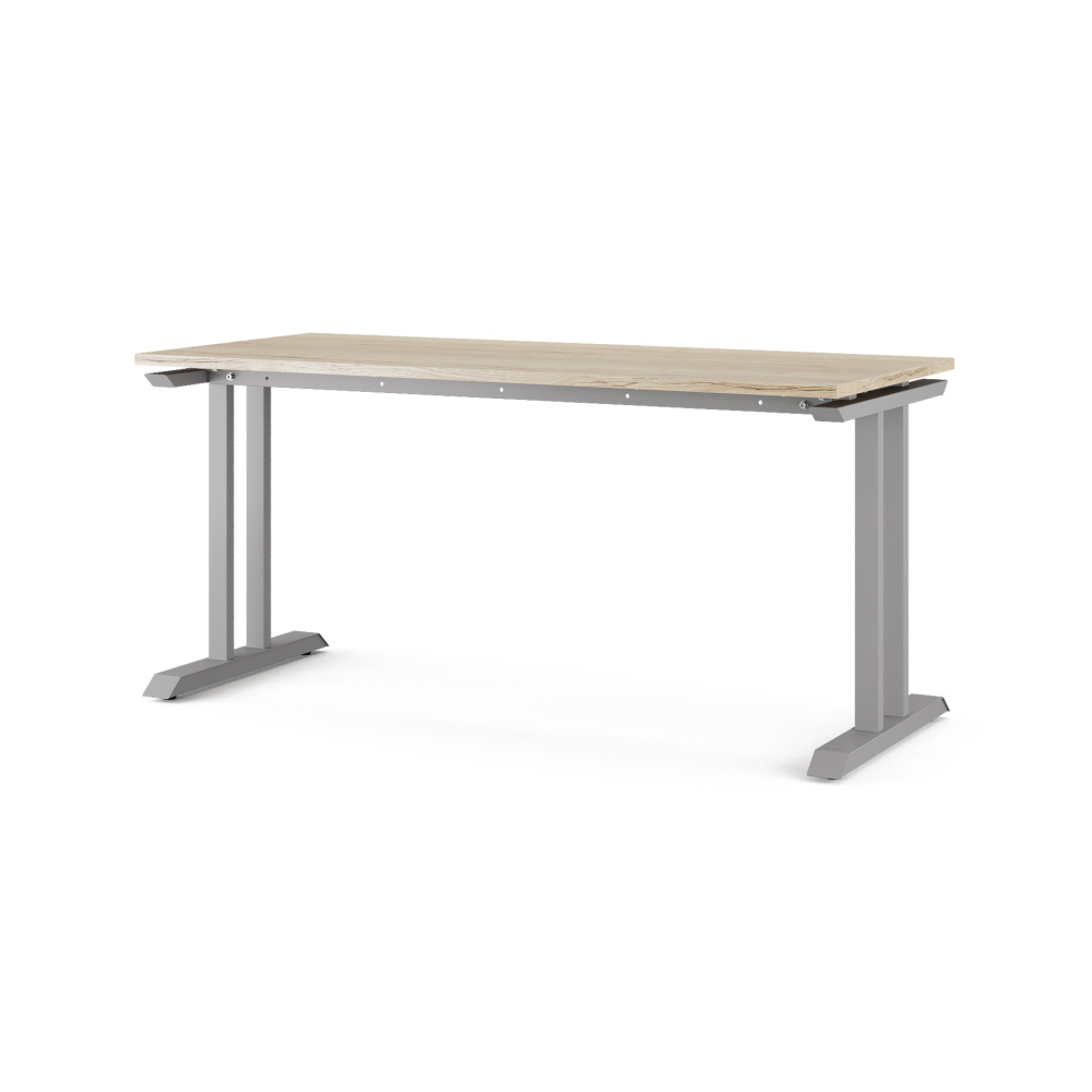 Стол офисный Kobor T-180/60 aluminum/natural