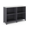 Шкаф открытый Kobor HO/2-120/60/M graphite/premium