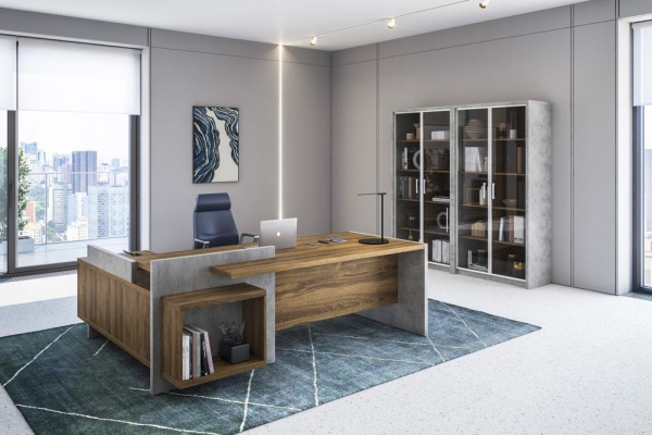 Кабинет руководителя WOOD&STONE Дуб Чарльстон Кабинет руководителя WOOD&STONE Дуб Чарльстон