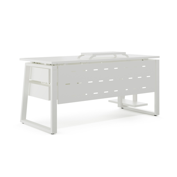 Стол компьютерный Kobor KTS1-80/60 white/premium Стол компьютерный Kobor KTS1-80/60 white/premium