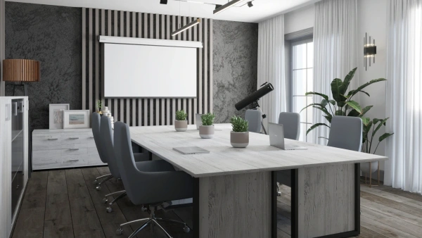 Кабинет руководителя Аргентум-М Лиственница/Металлик