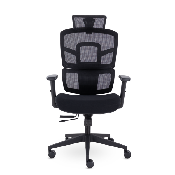 Кресло Комфорт UTFC Киото М-250 черный пластик (черный)