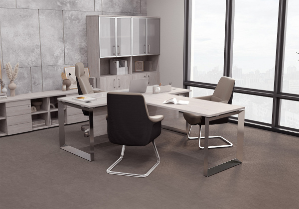 Кабинет руководителя ONIX DIRECT LUX Денвер Светлый Кабинет руководителя ONIX DIRECT LUX Денвер Светлый