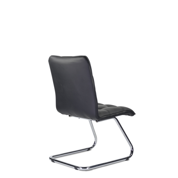 Стул К13 Фигаро Н/п хром S-0401 (черный)