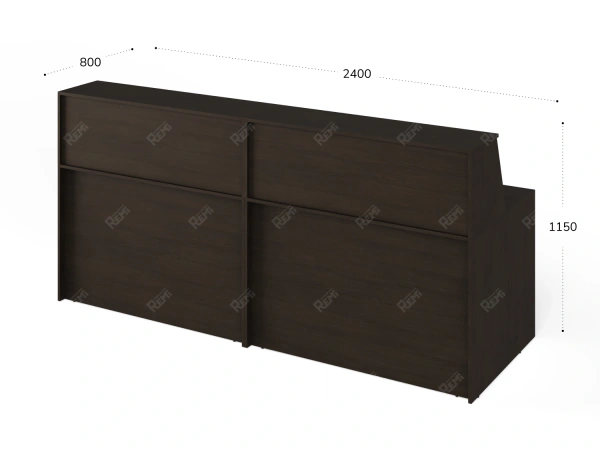 UNITY РРП9-8-24-V Двойной ресепшн 2400х800х1150